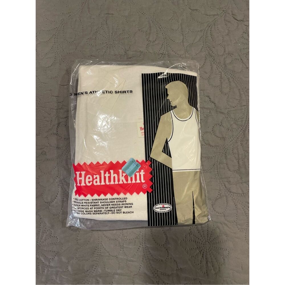 Healthknit Deadstock New Old Stock Vintage 3 Pack Multipack L Men’s